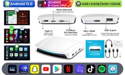 Enhance Your Car Entertainment Experience with the Carlinkit Android 13 UHD TV Box: A Revolution in CarPlay and Android Auto Integration