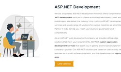 Hire Certified ASP .NET Developers