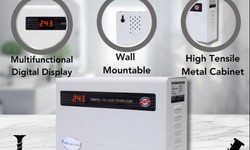 Digital Voltage Stabilizer For AC Upto 0.8, 1.0, 1.5 Ton AC 4 KVA 3200W 90V-280V