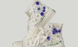 Step Up Your Style Game with Sukasami’s Converse high tops embroidered