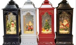 Resin Craft Water Lanterns with String Light Touches