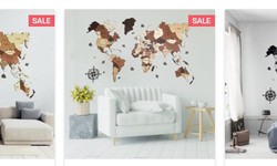 Enhance Your Space with Map Wall Decor and Wood Maps.