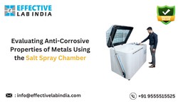 Evaluating Anti-Corrosive Properties of Metals Using the Salt Spray Chamber