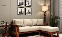 The Timeless Elegance of an L Shape Wooden Sofa