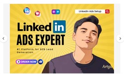 I will be your linkedin ads campaign manager with high quality b2b lead ads