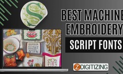 Best Machine Embroidery script fonts