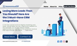Losing More Leads Than You Should? Here Are the 3 Must-Have CRM Integrations