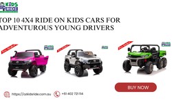 Top 10 4x4 Ride On Kids Cars for Adventurous Young Drivers