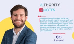 AiThority Interview with Hendrik Isebaert, CEO at Showpad
