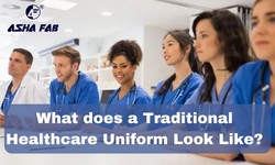 How does Shiny Healthcare Uniform Look Like?