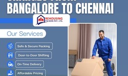 Bangalore to Chennai Packers and Movers Charges Guide