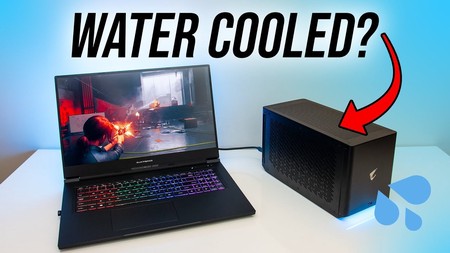 Watercooled Laptop eGPU? Aorus Gaming Box Review