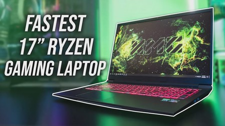 FASTEST Ryzen Gaming Laptop - XMG Core 17/Eluktronics RP-17 Review