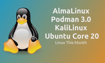 Linux This Month - AlmaLinux arrives, Podman 3.0, KaliLinux and Ubuntu Core 20