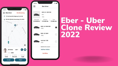Eber Review - Valuable Uber App Clone You Can Choose to Automate Business
