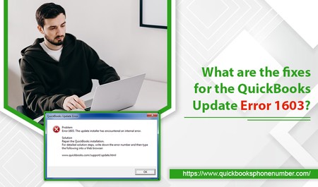 What Are The Fixes For The QuickBooks Update Error 1603?