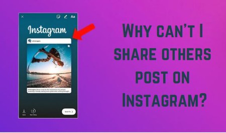 Why Can’t I Share Others Post On Instagram?