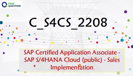 SAP S/4HANA Cloud (public) - Sales Implementation C_S4CS_2208 Real Questions
