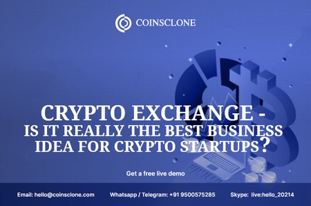 Crypto exchange - Is it really the best business idea for crypto startups?
