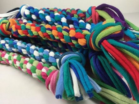 What kind of rope should I use for dog toys?