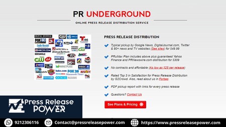 PR Newswire - The Place to Go for Press Releases
