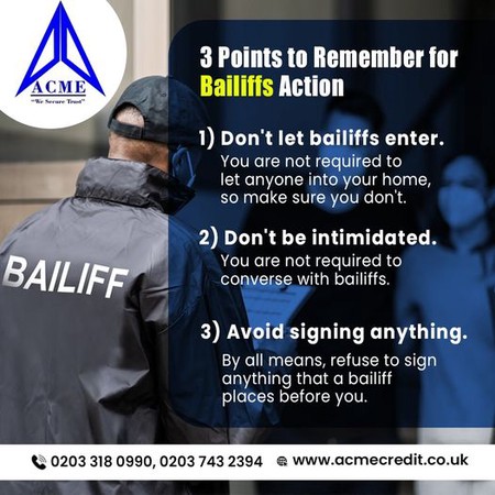 Tips To Stop Bailiffs From Coming To Your Home