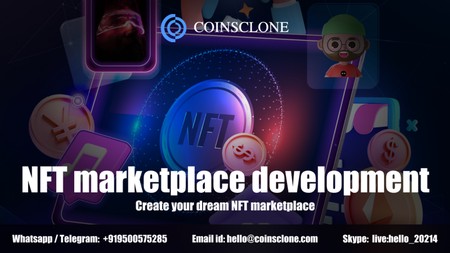 NFT marketplace development - Create your dream NFT marketplace