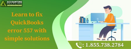 Learn to fix QuickBooks error 557 with simple solutions