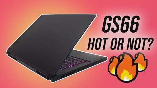 MSI GS66 Thermal Testing - How Hot is 10980HK + RTX 2080 Super Max-Q?