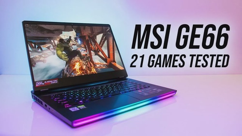MSI GE66 - A Beast In Games