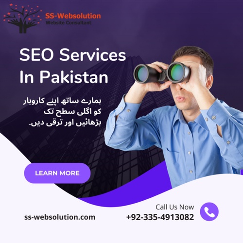 Now Get SEO Services in Pakistan By SS- Web Solution
