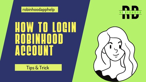 how to login in Robinhood - >>robinhoodapphelp.com
