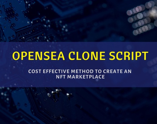 Opensea clone - Develop an NFT marketplace like OpenSea