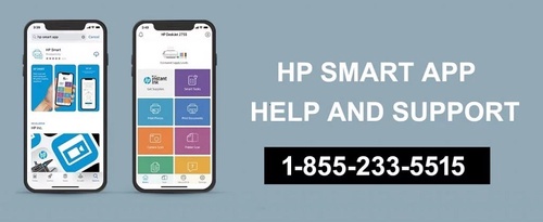 HP Smart App Support 1 855 233 5515,  HP Smart App Assistant Help.