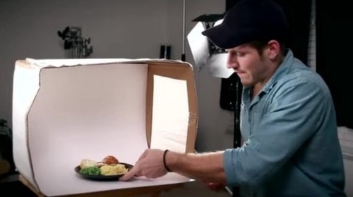 How to Make a Light Box for Food Photography