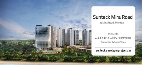 Sunteck Mira Road Mumbai | Extravagance Homes For Eminent Residing!