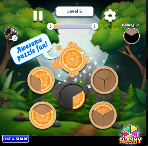 Play Slashy - A Fun Puzzle Game to Relax and Unwind