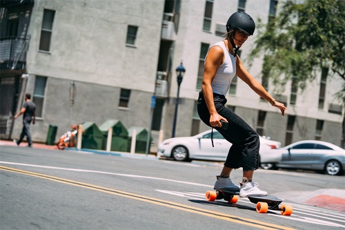 What is the motorized skateboard called?