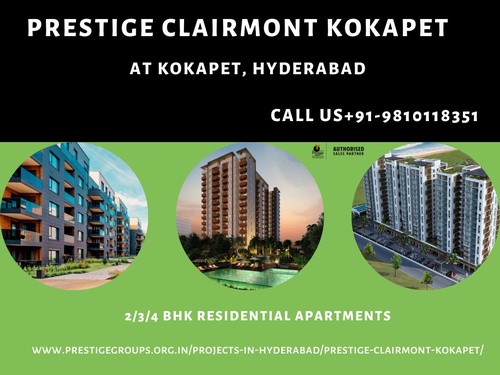 Prestige Clairmont Kokapet- Luxury Amenities and Thoughtful Design Apartments