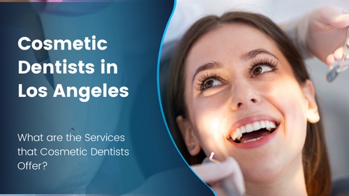 What are the Services that Cosmetic Dentists Offer?