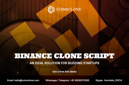 Binance clone script - An innovative way to develop a crypto exchange