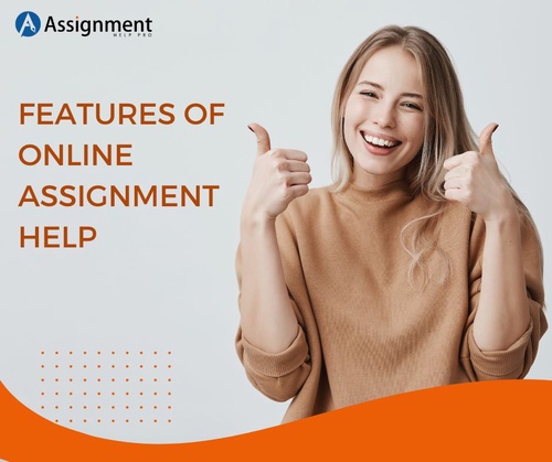 Features of online Assignment help