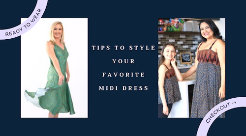 Useful & Amazing Tips To Style Your Favorite Midi Dress