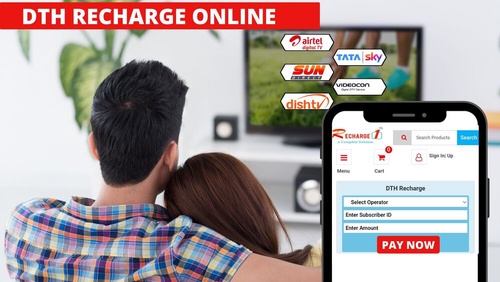 DISH TV Recharge Online with unlimited cashback offer