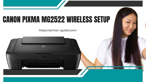 Setup Instructions for the Canon Pixma MG2522 Printer