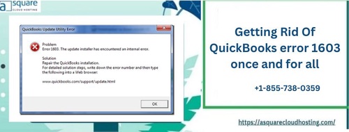 Getting rid of QuickBooks error 1603 once and for all