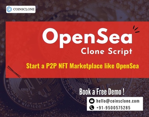 Opensea clone script - An ideal way to build an NFT Marketplace like opensea