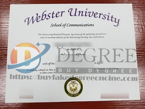 How much does it cost to buy a fake Webster University diploma