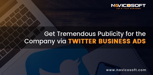 Get tremendous publicity for the company via Twitter business ads