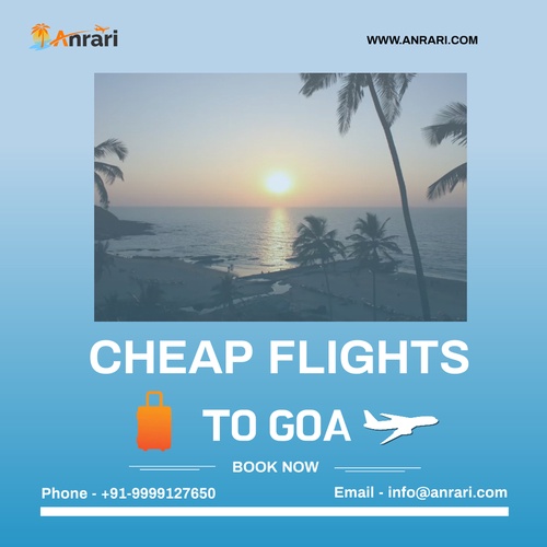Book Flights to Goa with India's Number One Travel Agent - Anrari